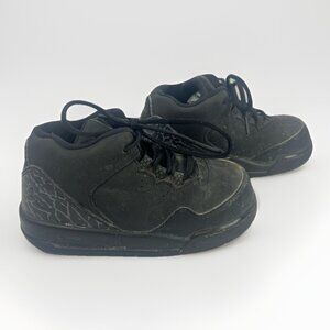 Nike Air Jordan Flight Origin 2 BT Toddlers Sz 7C Black Grey Sneakers